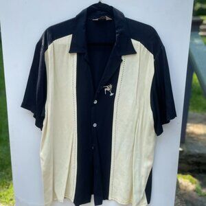 Da Vinci XL Martini Glass Bowling Shirt